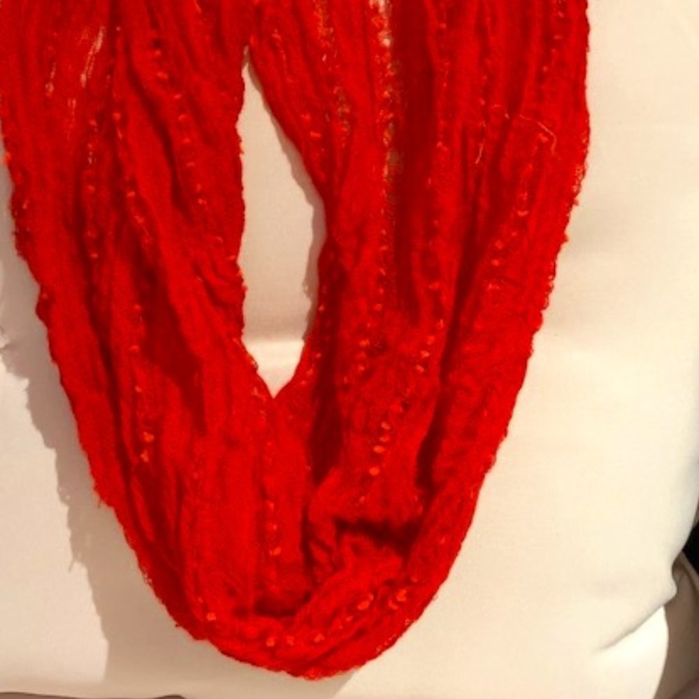 Women's Red/Tangerine scarf